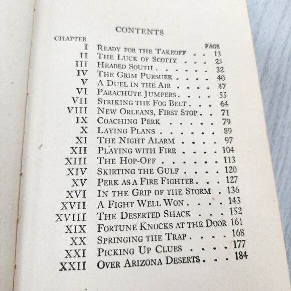 Vtg Book 1930: The Sky Detectives Ambrose Newcomb How Jack Ralston Got His Man - Picture 10 of 15